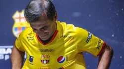 Fabián Bustos viene de ser campeón con Delfín.