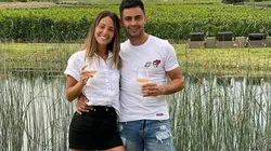 Martínez metió foto con su pareja y un ex-River lo mató en los comentarios