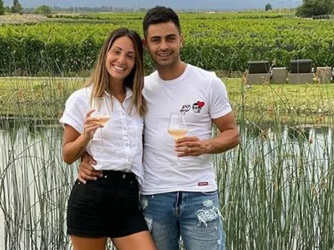 Martínez metió foto con su pareja y un ex-River lo mató en los comentarios