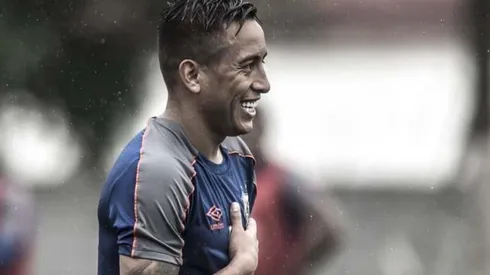 Cueva llegó a Santos proveniente del Krasnodar de Rusia.