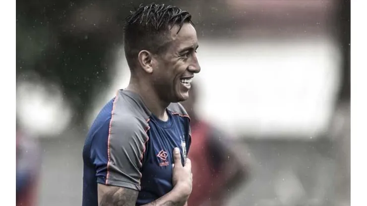 Cueva llegó a Santos proveniente del Krasnodar de Rusia.