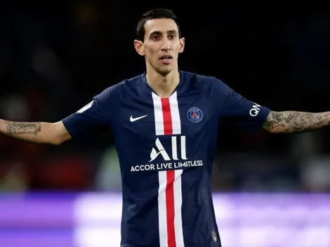 Di María subió una foto y un ex-compañero lo trolleó por su francés