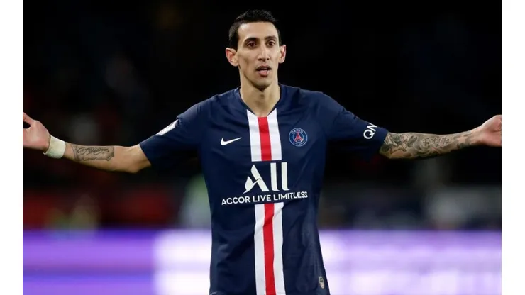 Di María subió una foto y un ex-compañero lo trolleó por su francés