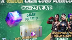 Free Fire entregará Cajas de Cubo Mágico durante Navidad