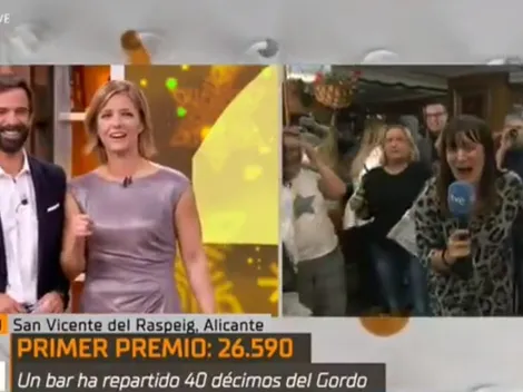 Video viral: periodista se enteró que ganó la lotería mientras estaba al aire