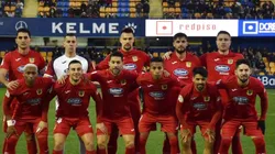 Jeisson Martínez usa la 9 en el Fuenlabrada.