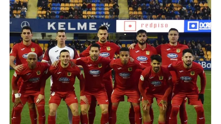 Jeisson Martínez usa la 9 en el Fuenlabrada.