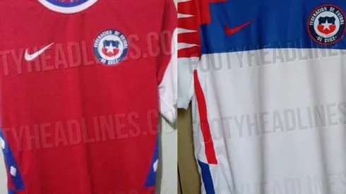 Se filtró la nueva camiseta de Chile para las eliminatorias Qatar 2022