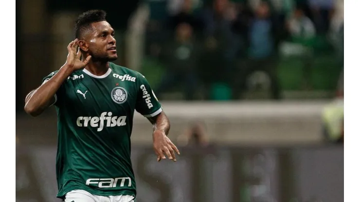 Miguel Ángel Borja, jugador del Palmeiras de Brasil.