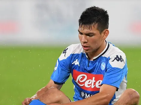 Panorama desolador para Lozano: no juega en un Napoli que no le sobra nada