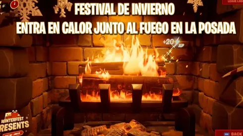 [Solución] Entra en calor junto al fuego en la Posada del Festival de invierno en Fortnite