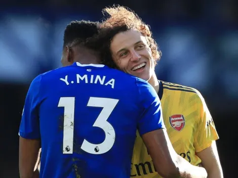 De dónde tanto amor: el tiernísimo cruce de Yerry Mina y David Luiz en Instagram