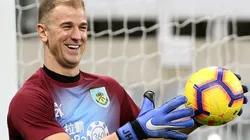 Joe Hart no viene sumando minutos en Burnley
