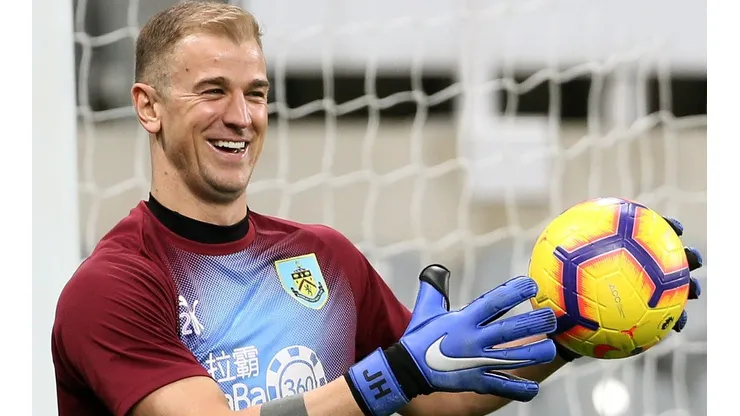 Joe Hart no viene sumando minutos en Burnley