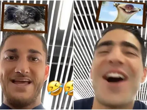 Video | Jugadores de Chivas juguetean con el filtro de moda en Instagram