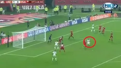 El gol errado por Lincoln en el final.