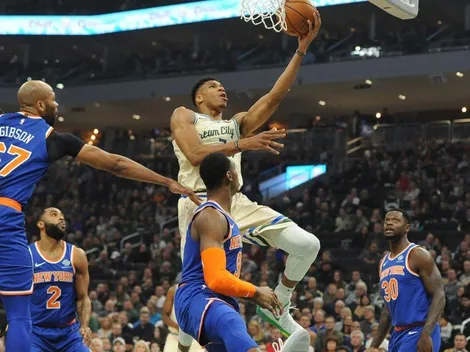 Qué canal transmite Milwaukee Bucks vs. New York Knicks por la NBA