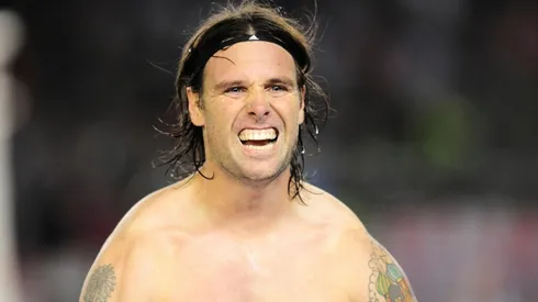 El recordado festejo de Fernando Cavenaghi.