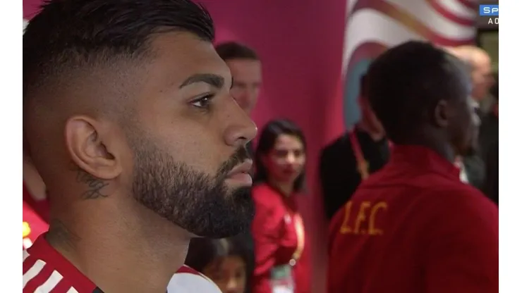 Gabigol no tocó la copa en la final del Mundial de Clubes
