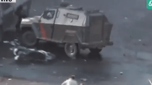 Foto de los carbineros de Chile.