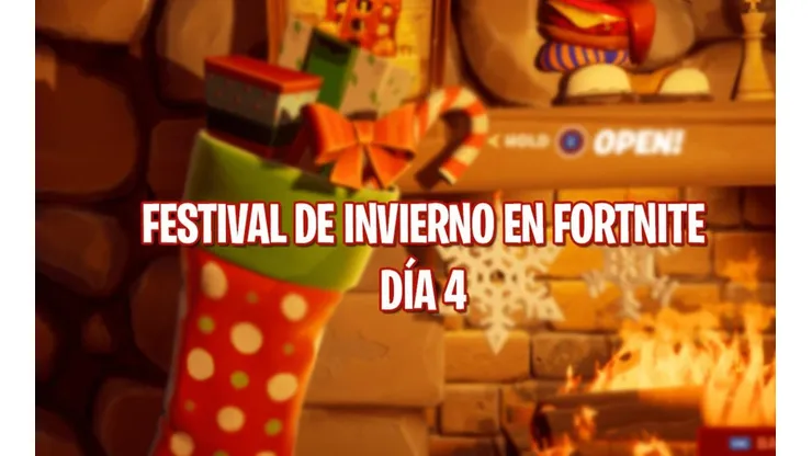 Festival de invierno Día 4: desafíos y recompensas en Fortnite