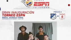 Reventó todo: ESPN anunció a Morat para inaugurar el torneo de pretemporada en Bogotá