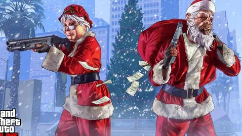 GTA Online recibe la actualización de Navidad: nieve, regalos y un Supercoche