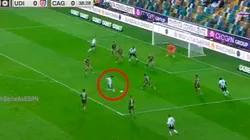 Una bestialidad: De Paul marcó un golazo para el Udinese