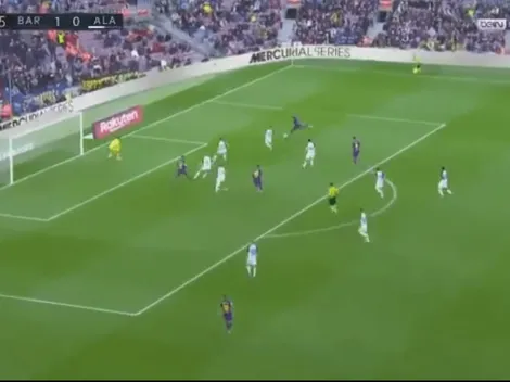 Jugada a lo Barça y Arturo Vidal la clavó en el ángulo con un bombazo