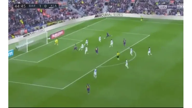 Foto del gol de Arturo Vidal.