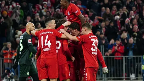 Bayern cerró el 2019 con victoria ante el Wolfsburgo
