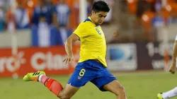 Christian Noboa en la Selección Ecuador.