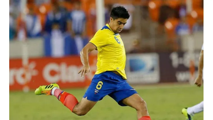 Christian Noboa en la Selección Ecuador.