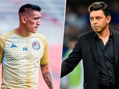 A Centurión le encantaría que lo dirija Gallardo: "Sé que me haría volar"