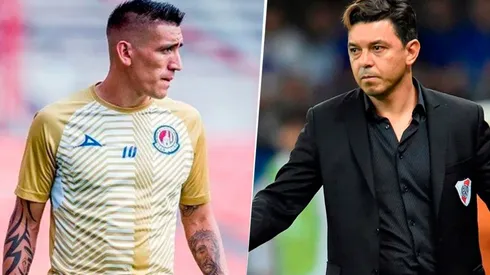 A Centurión le encantaría que lo dirija Gallardo: "Sé que me haría volar"