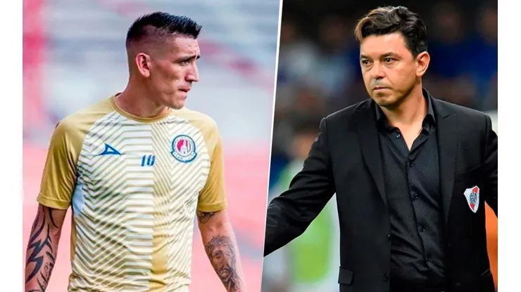 A Centurión le encantaría que lo dirija Gallardo: "Sé que me haría volar"