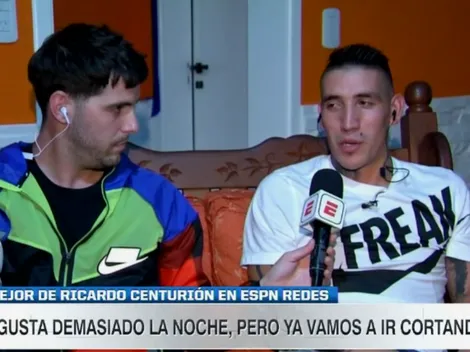 Centurión habló de la frase de Benedetto sobre el boliche en La Bombonera