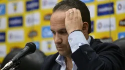 Francisco Egas, presidente de la Federación Ecuatoriana de Fútbol.