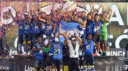 Delfín viene de ser campeón en la final ante Liga de Quito.