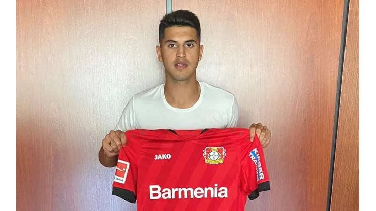 Palacios ya fue presentado en Bayer Leverkusen.