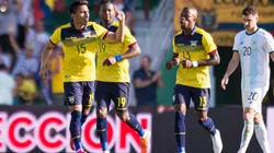 La Selección Ecuador en un duelo ante su par de Argentina.