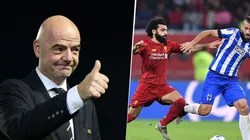 Gianni Infantino elogió a Rayados por su gran partido contra Liverpool