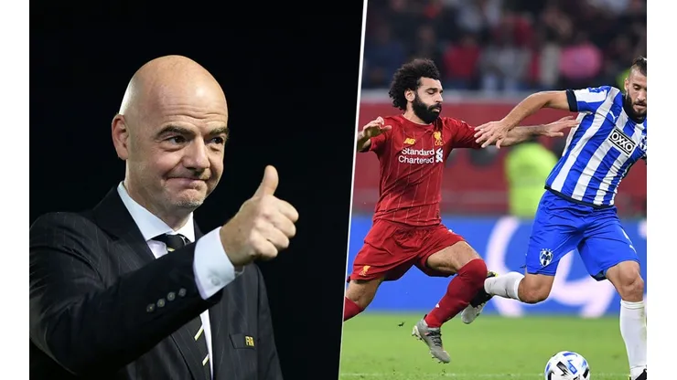Gianni Infantino elogió a Rayados por su gran partido contra Liverpool
