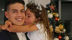 La foto más dulce del día: James publicó una imagen de sus hijos