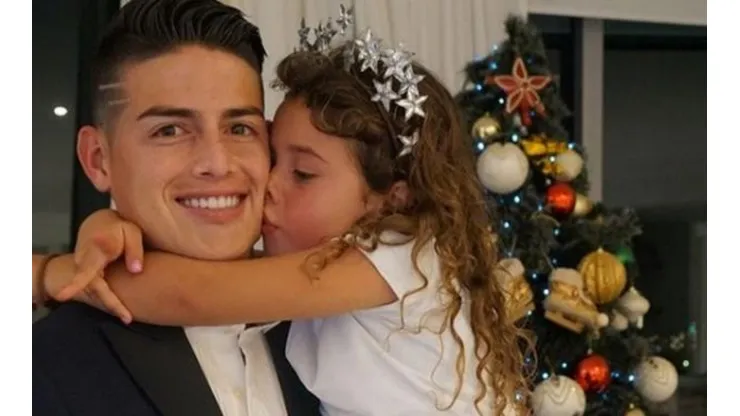 La foto más dulce del día: James publicó una imagen de sus hijos