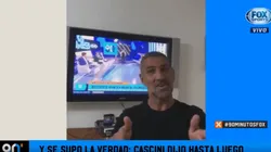 Se supo la verdad: Cascini se despidió de 90 Minutos