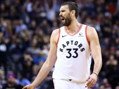 Marc Gasol se lesionó y será baja por tiempo indefinido para los Raptors