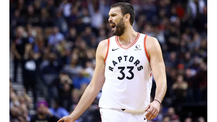 Marc Gasol se lesionó y será baja por tiempo indefinido para los Raptors