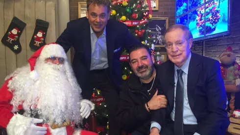 Joserra y Faitelson visitaron a Santa y le dejaron muchos pedidos