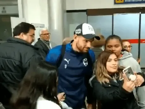 Llegaron los jugadores Rayados a Monterrey